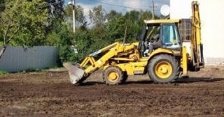 Выравнивание рельефа в Кузнецке в октябре